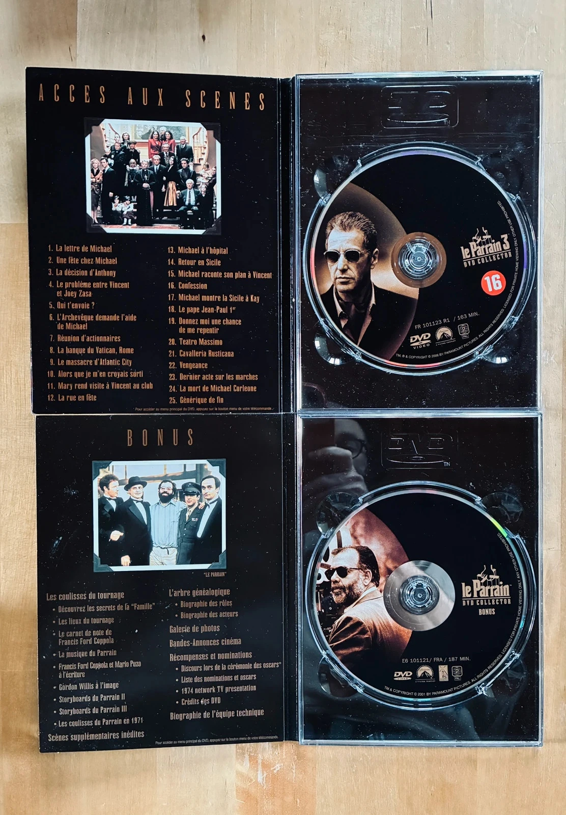 Coffret DVD trilogie Le Parrain van Francis Ford Coppola. – photo 5